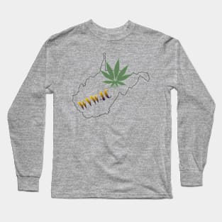 WV Women for Cannabis Logo2 Long Sleeve T-Shirt